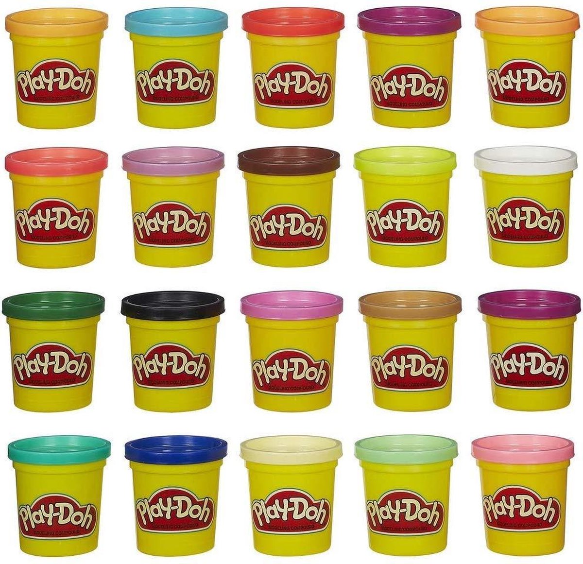 Hasbro Play Doh kleiset Super Color Pack 20 kleipotjes