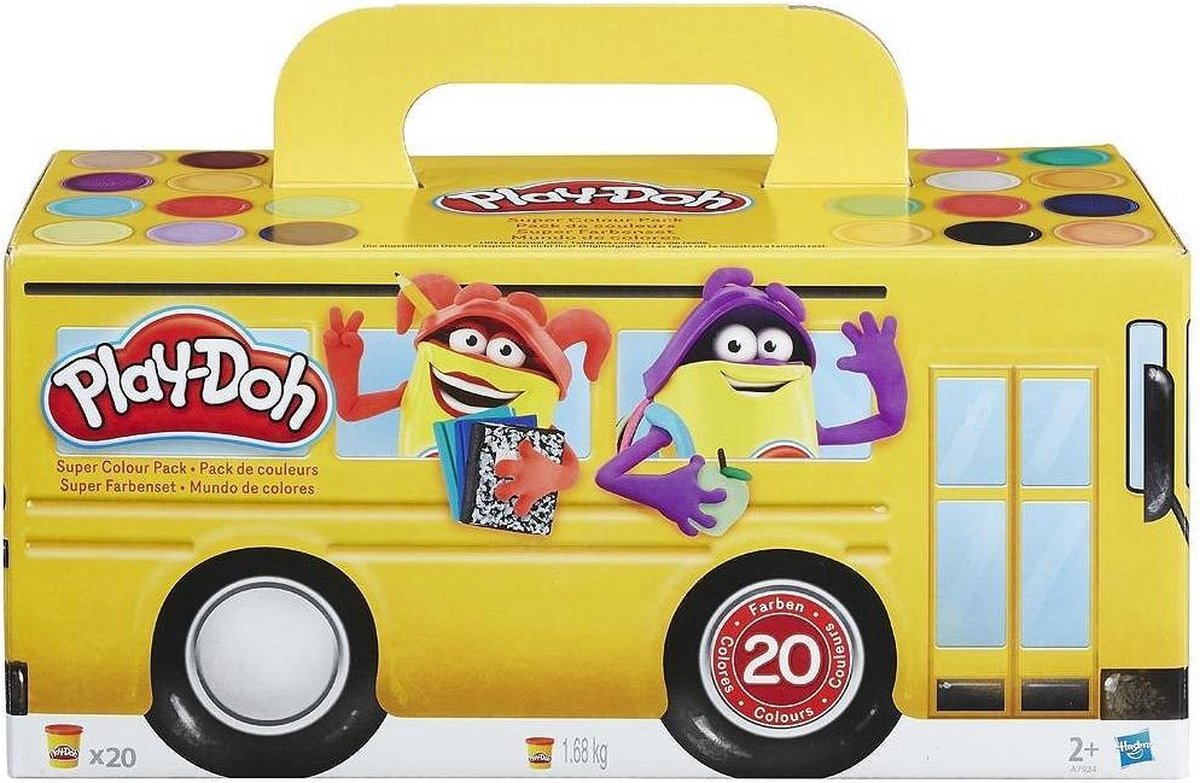 Hasbro Play Doh kleiset Super Color Pack 20 kleipotjes