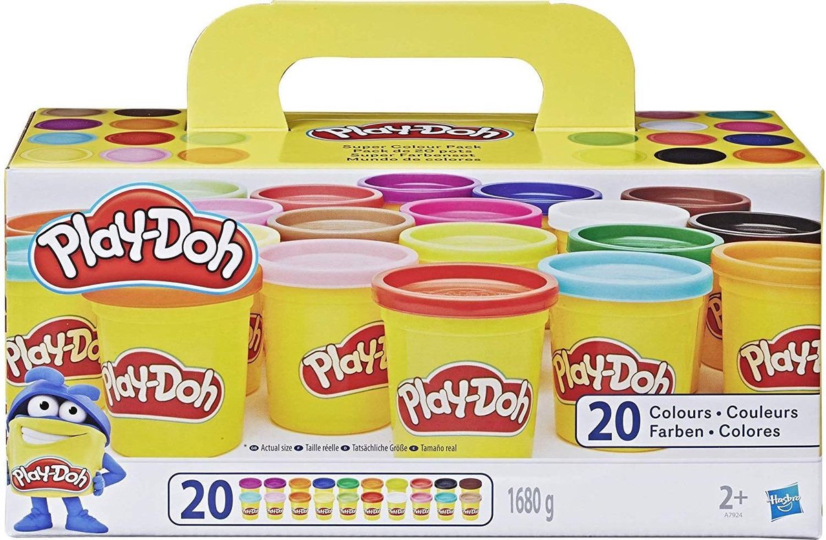 Hasbro Play Doh kleiset Super Color Pack 20 kleipotjes