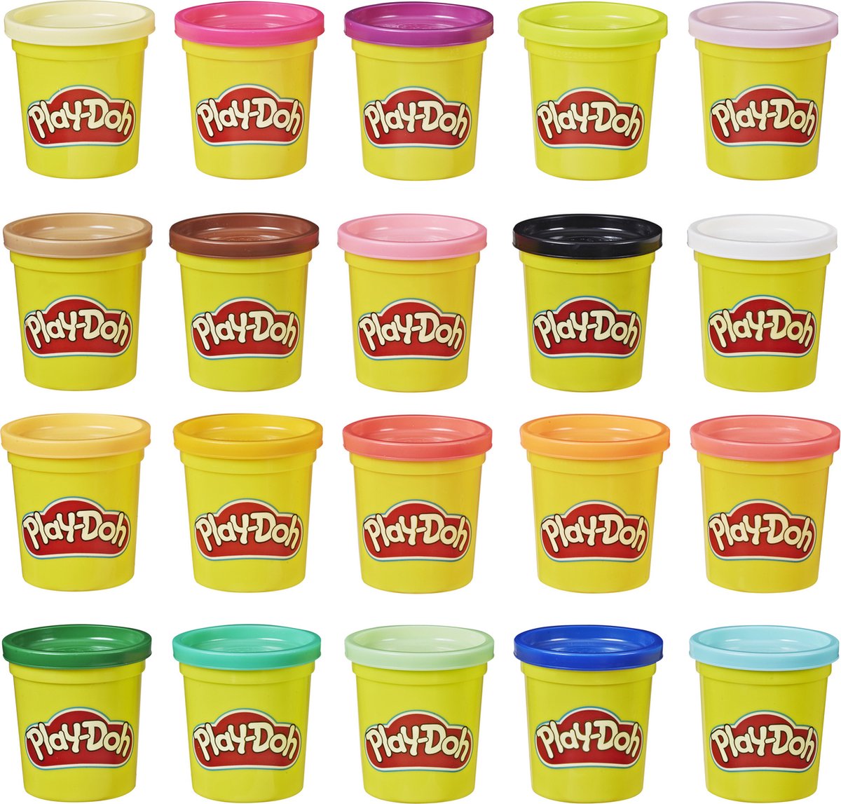 Hasbro Play Doh kleiset Super Color Pack 20 kleipotjes
