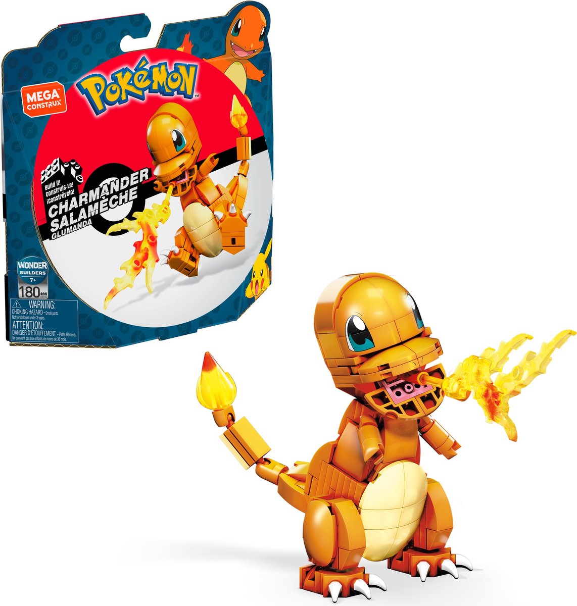 Mega Construx constructiespeelgoed Charmander junior 180 delig