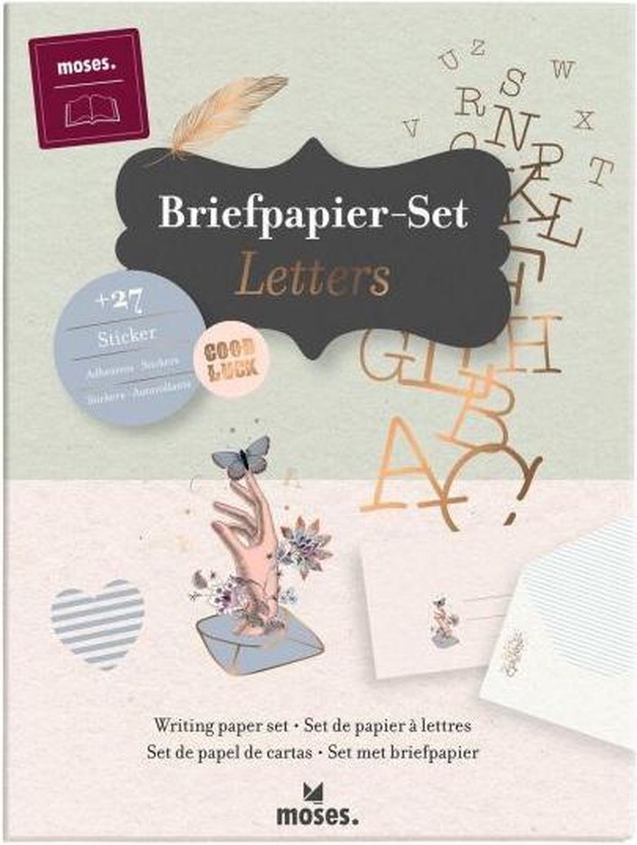 Moses briefpapier Letters junior A5 68 delig