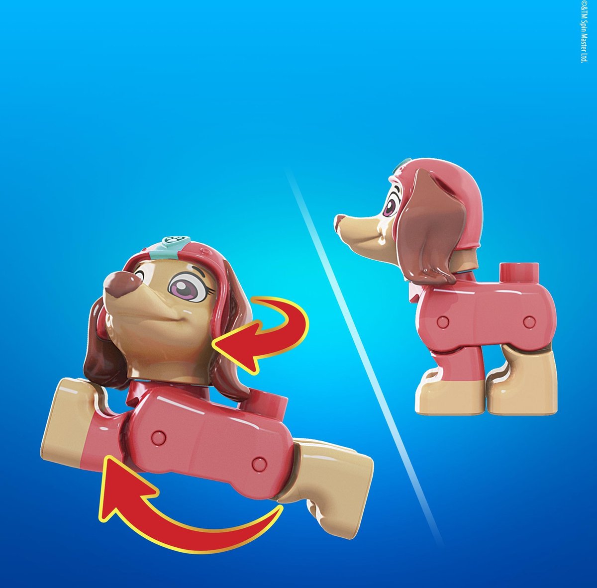 Mega Bloks constructiespeelgoed Liberty junior roze 11 delig