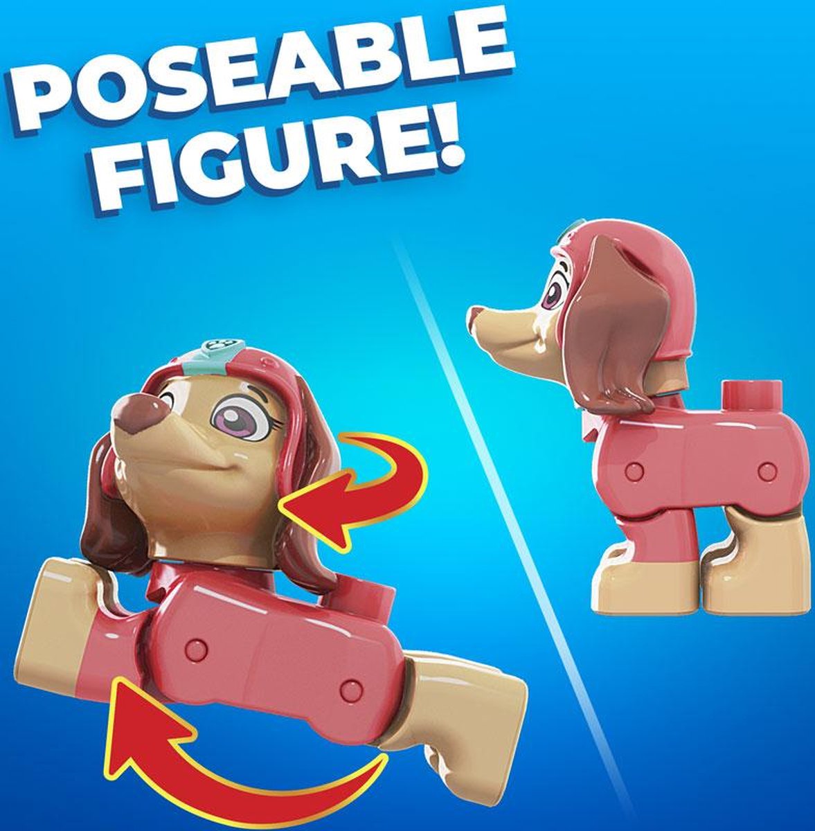 Mega Bloks constructiespeelgoed Liberty junior roze 11 delig