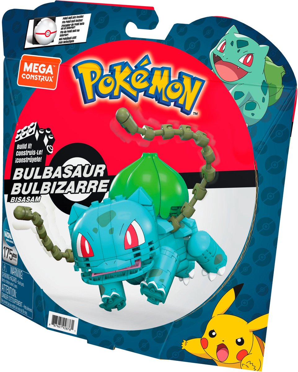 Mega Construx constructiespeelgoed Bulbasaur junior 175 delig