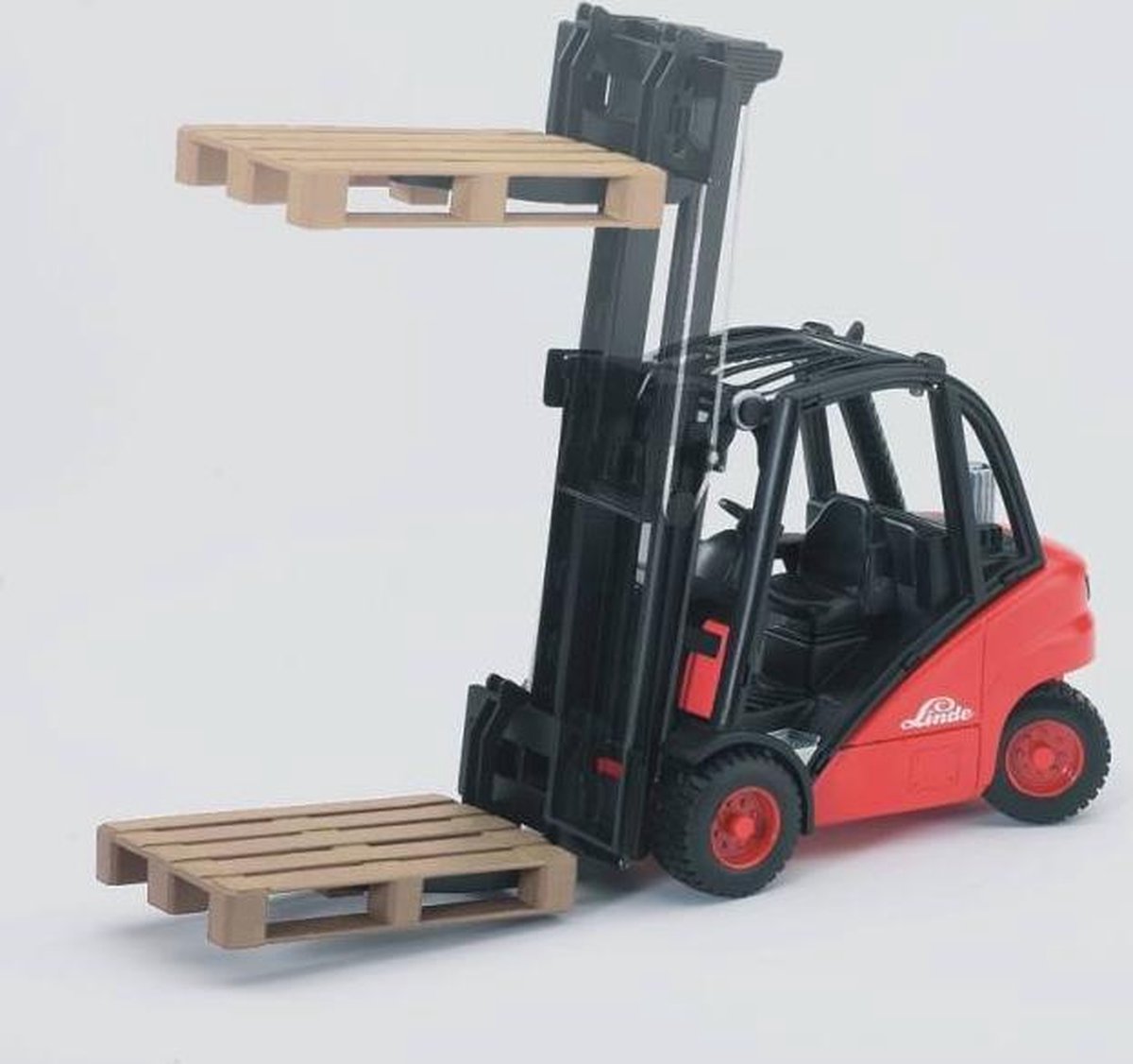 Bruder Linde Heftruck H30D (02511) - Rood