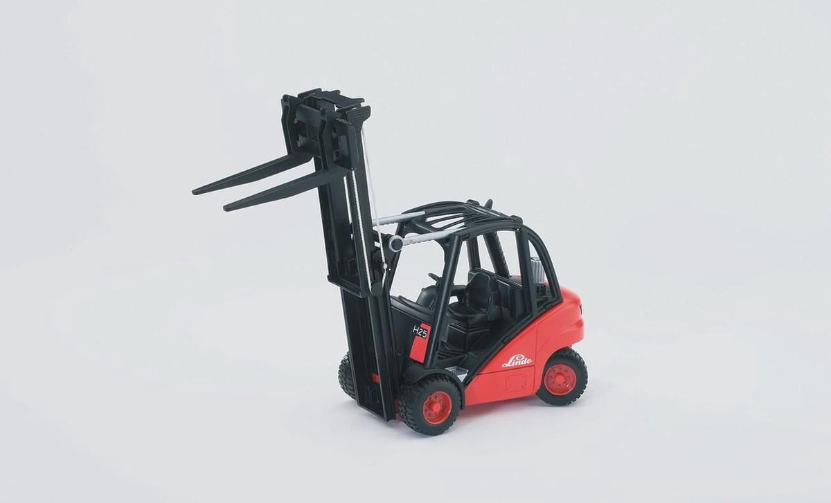 Bruder Linde Heftruck H30D (02511) - Rood