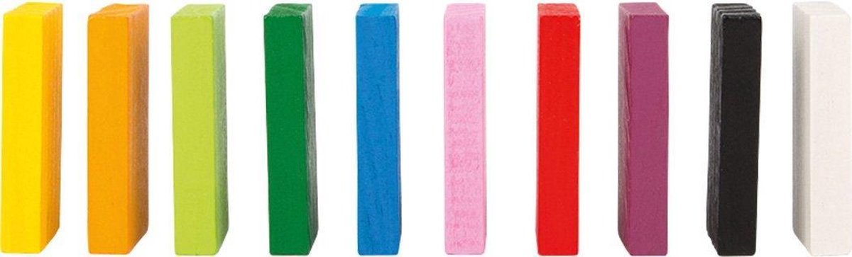 Small Foot Domino Rally Maxi 560 houten stenen