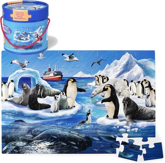 Simply for Kids Giant Vloerpuzzel Artic 48 Stukjes