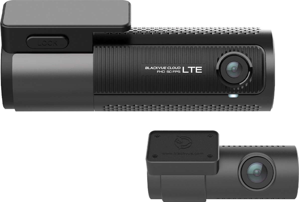 Blackvue DR750-2CH LTE Plus Full HD Cloud Dashcam 64GB - Zwart