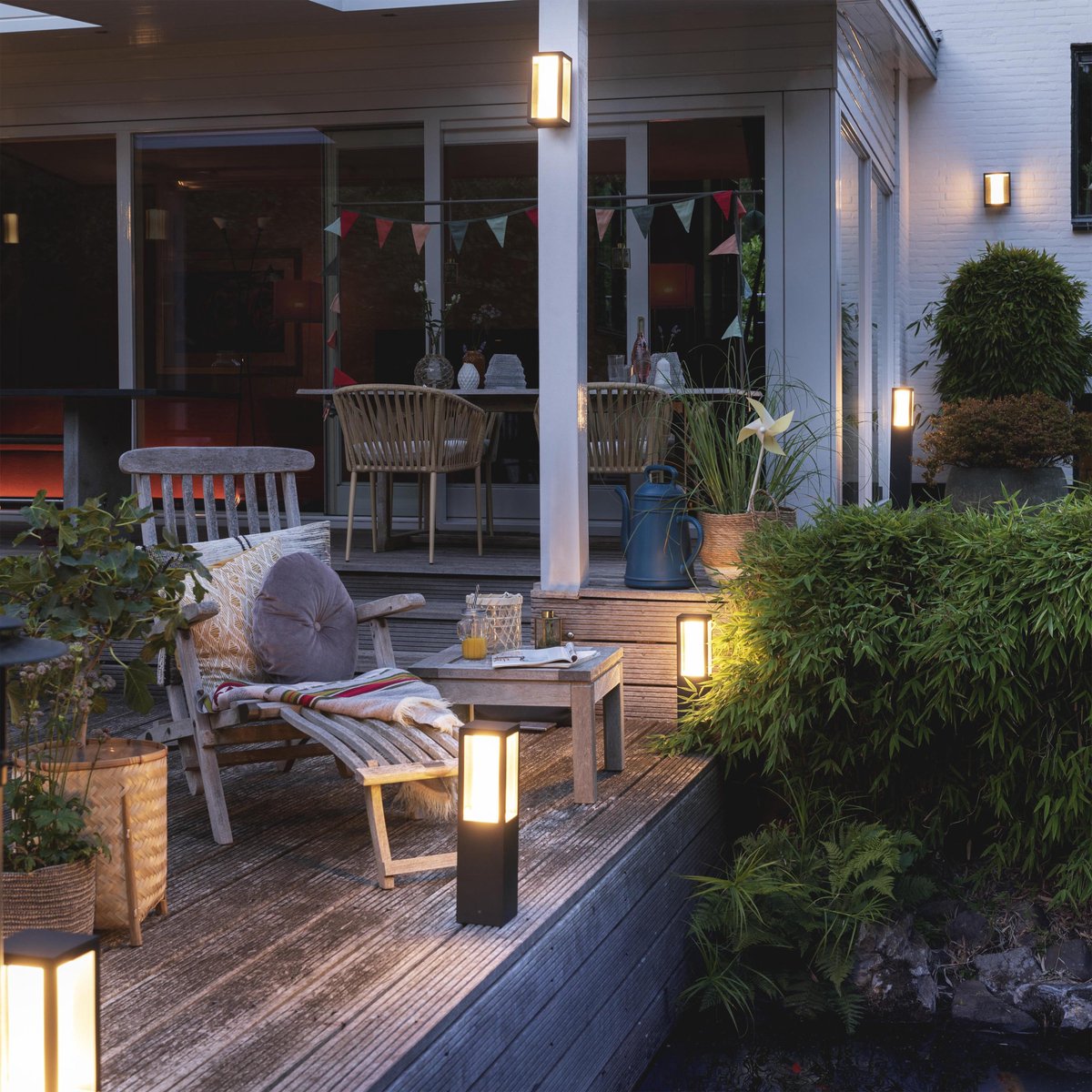 Philips Impress buitenlantaarn - Zwart