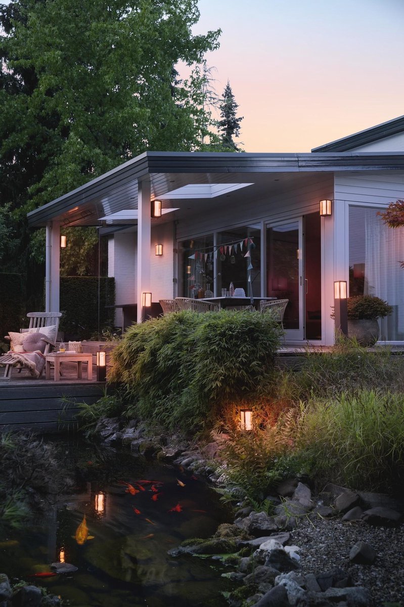 Philips Impress buitenlantaarn - Zwart