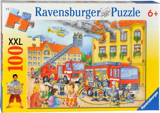 Ravensburger Puzzel Xxl Brandweer - 100 Stukjes