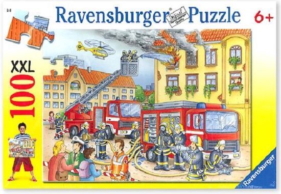 Ravensburger Puzzel Xxl Brandweer - 100 Stukjes