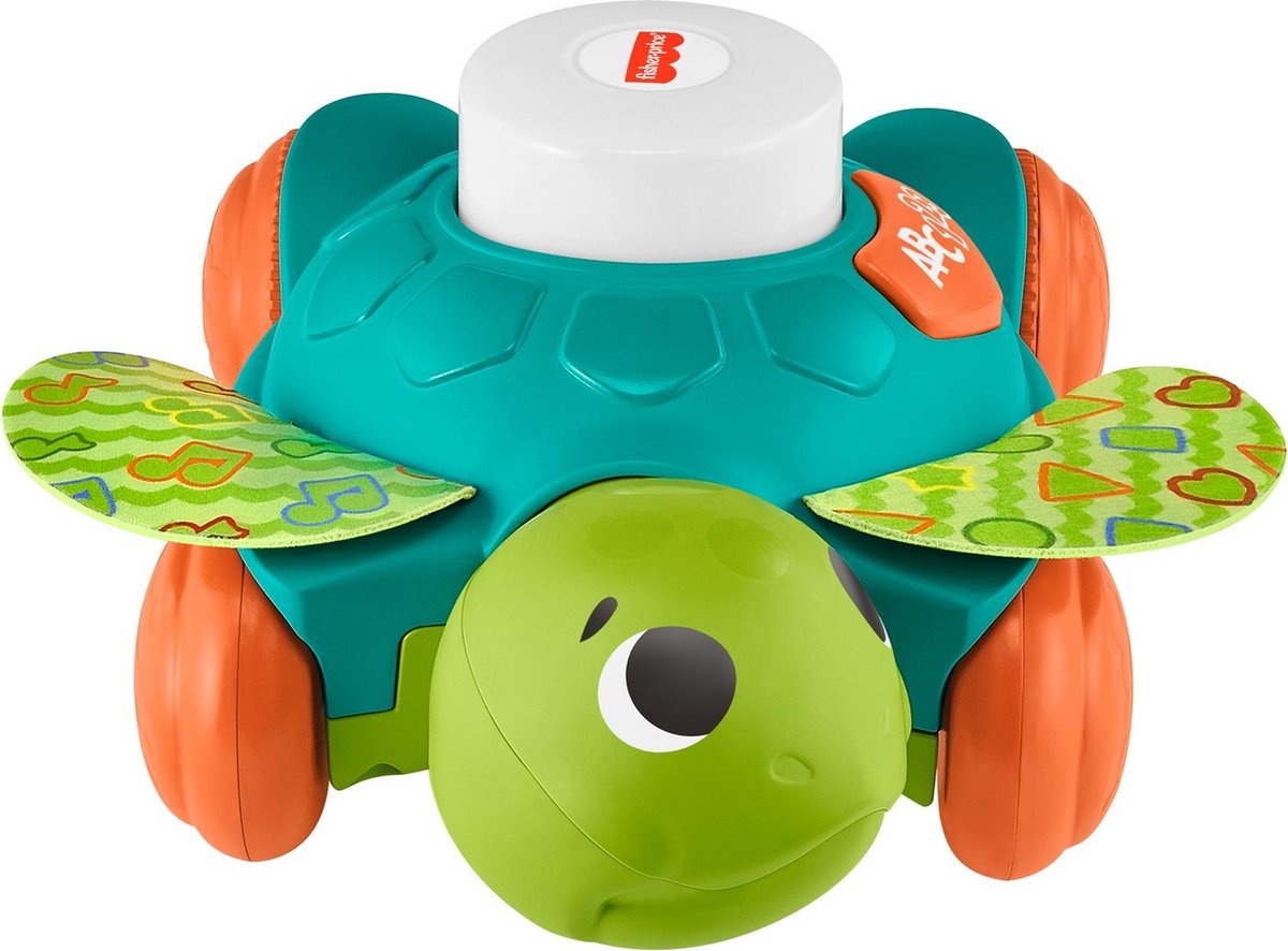 Fisher Price duwfiguur Linkimals junior schildpad 26 cm - Groen