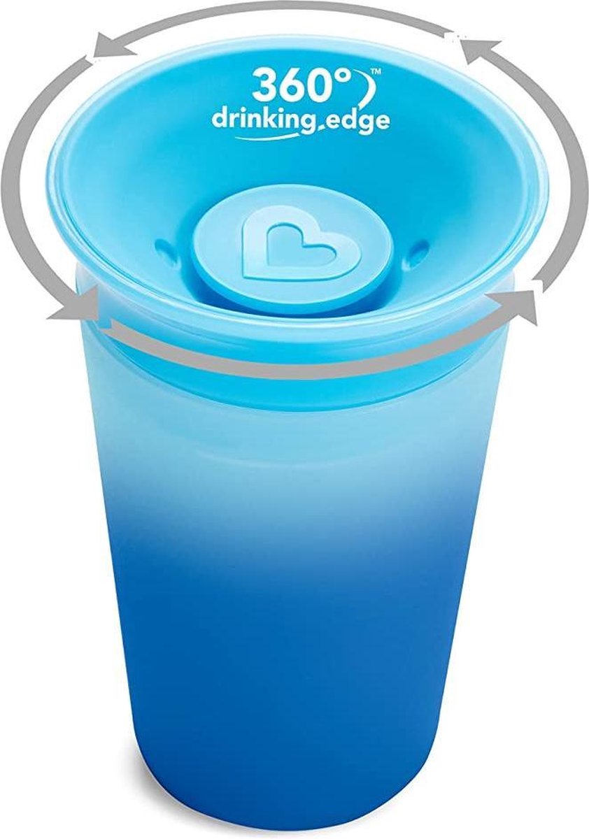 Munchkin Drinkbeker Color Changing Miracle Cup Blue