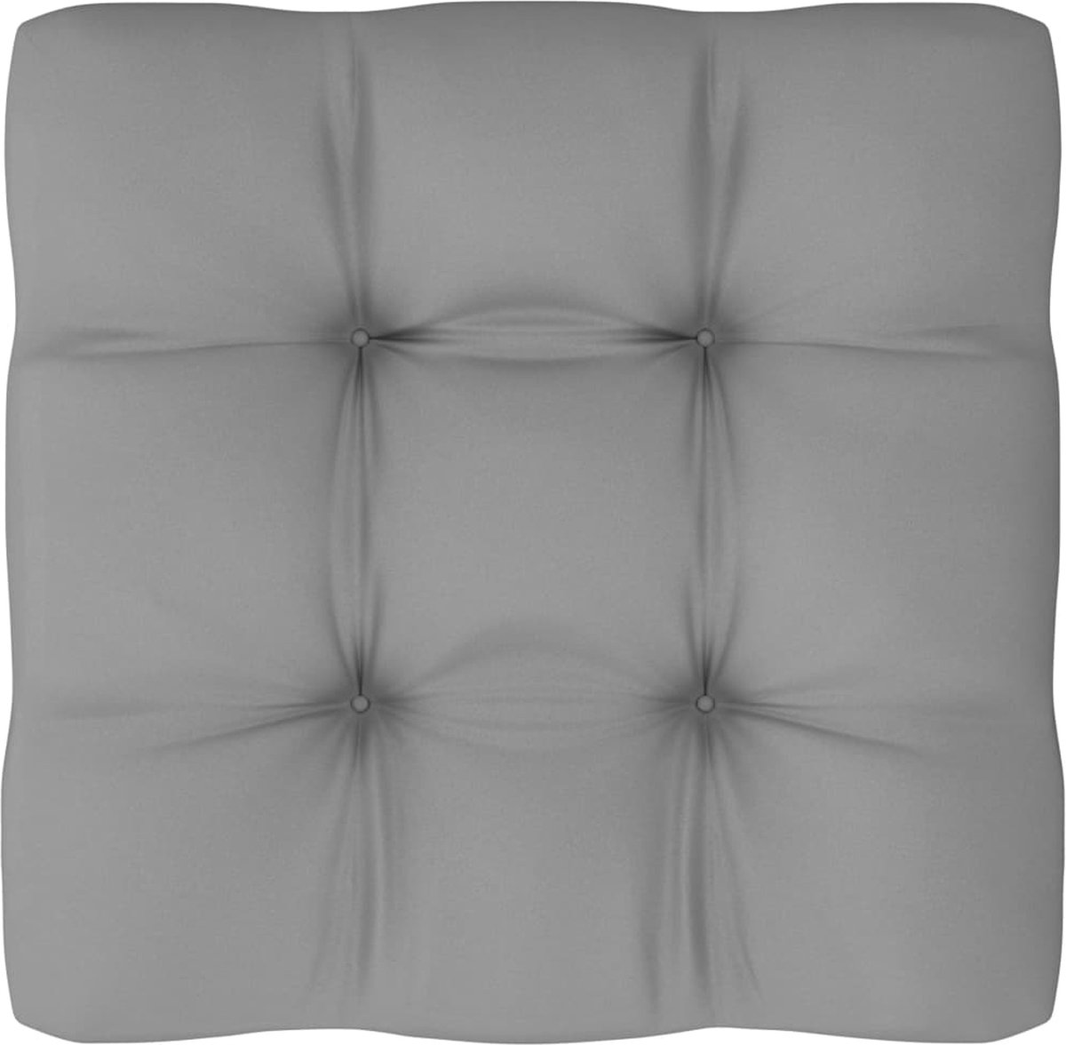 Vidaxl 8-delige Loungeset Met Kussens Massief Grenenhout - Grijs