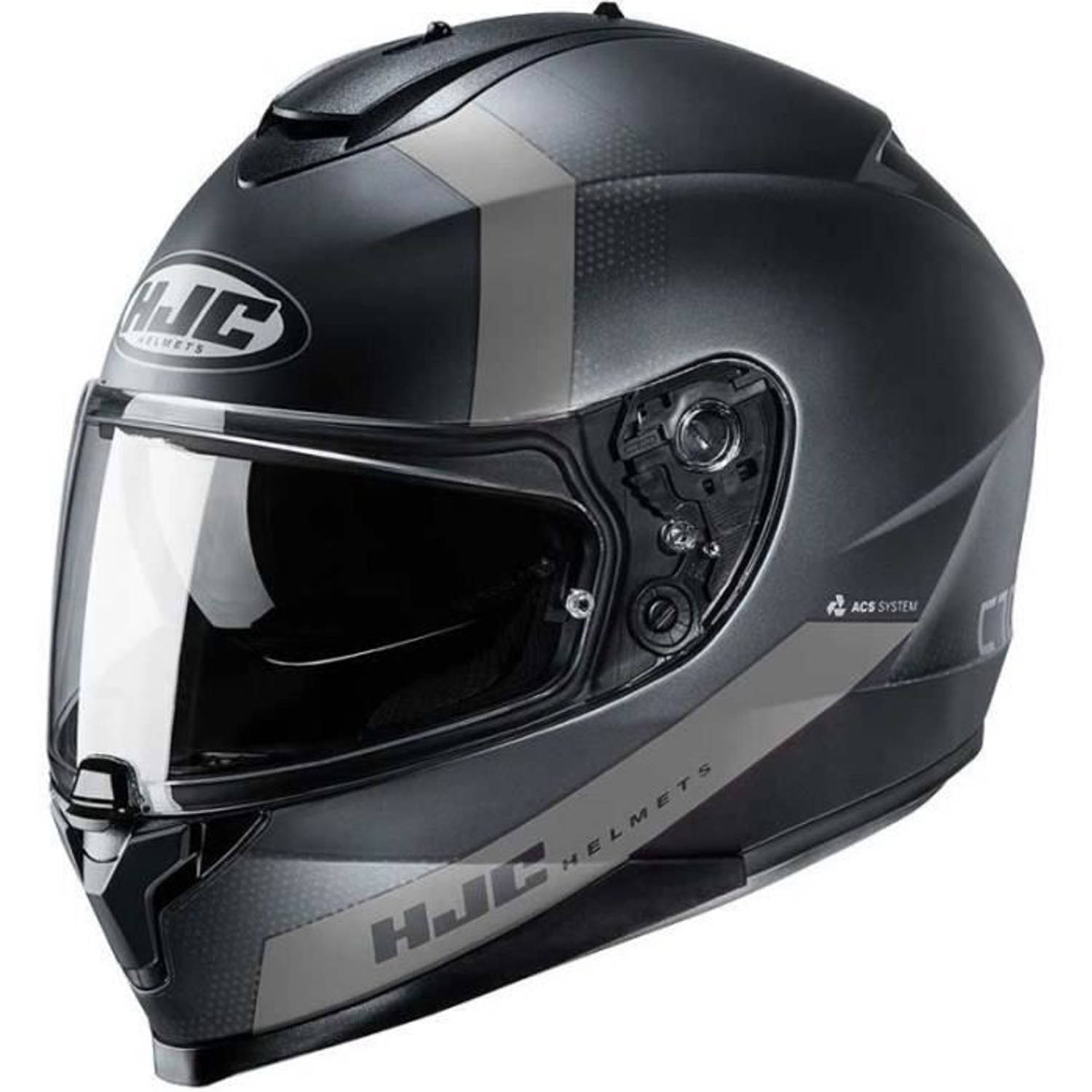 Hjc C70 Eura Integraalhelm - Antraciet - Zwart