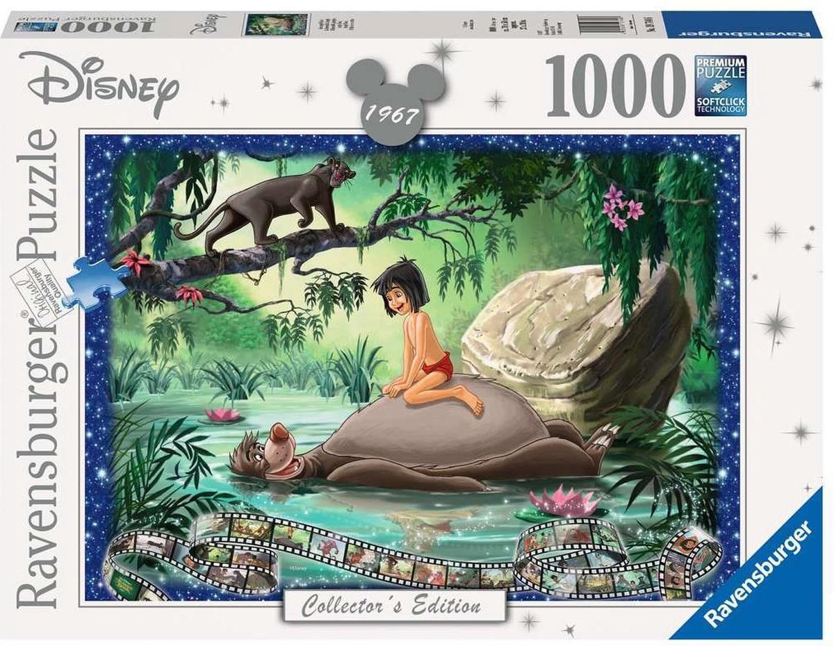 Ravensburger Puzzel Disney Jungle Boek - 1000 Stukjes