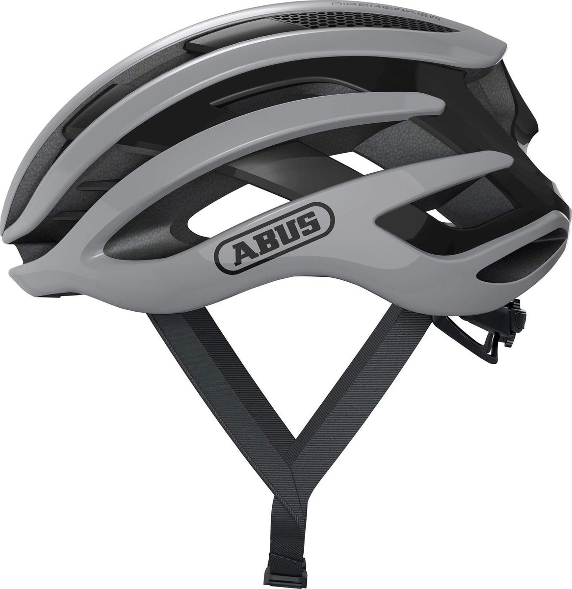 Abus Airbreaker Fietshelm - Grijs