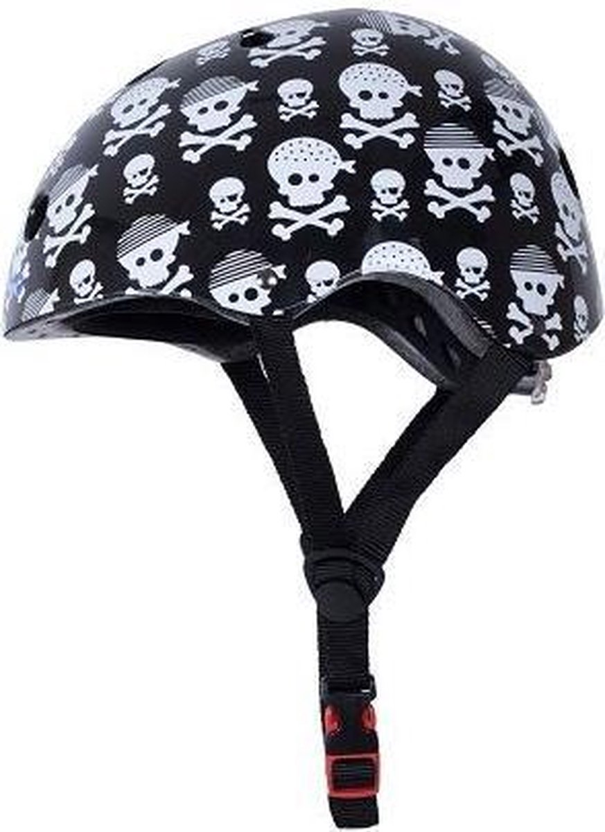 Kiddimoto Pirate Kinderhelm - Zwart