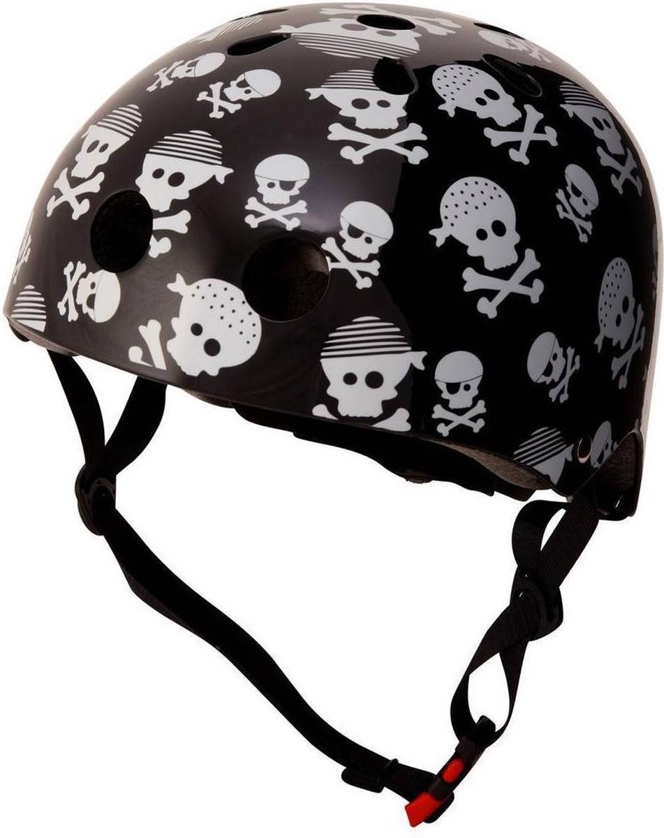 Kiddimoto Pirate Kinderhelm - Zwart