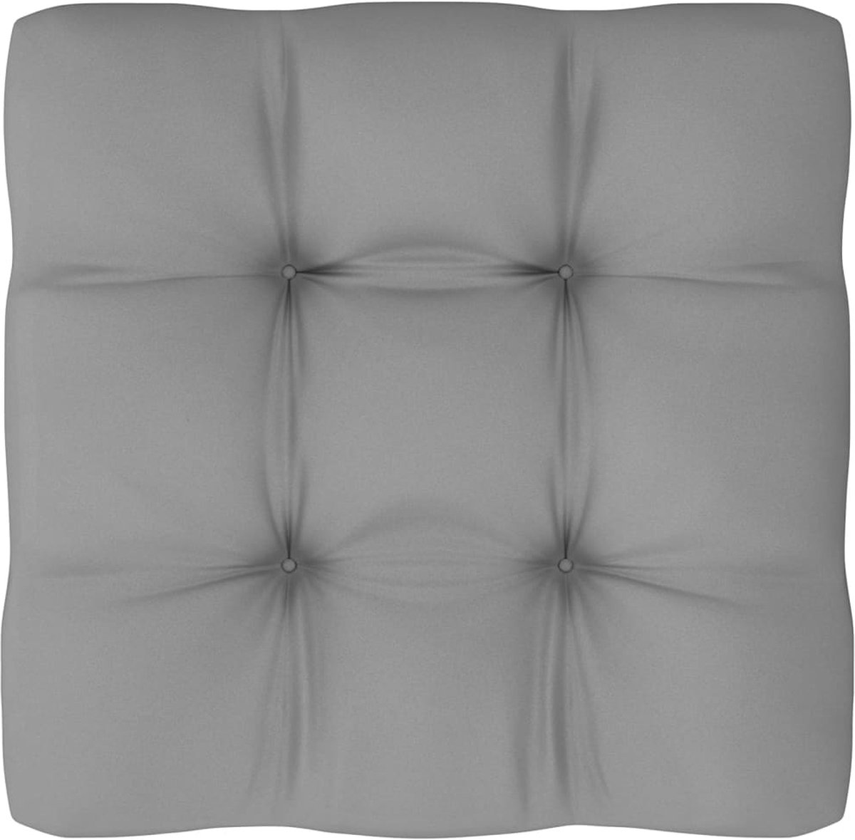 Vidaxl 6-delige Loungeset Met Kussens Massief Grenenhout - Grijs