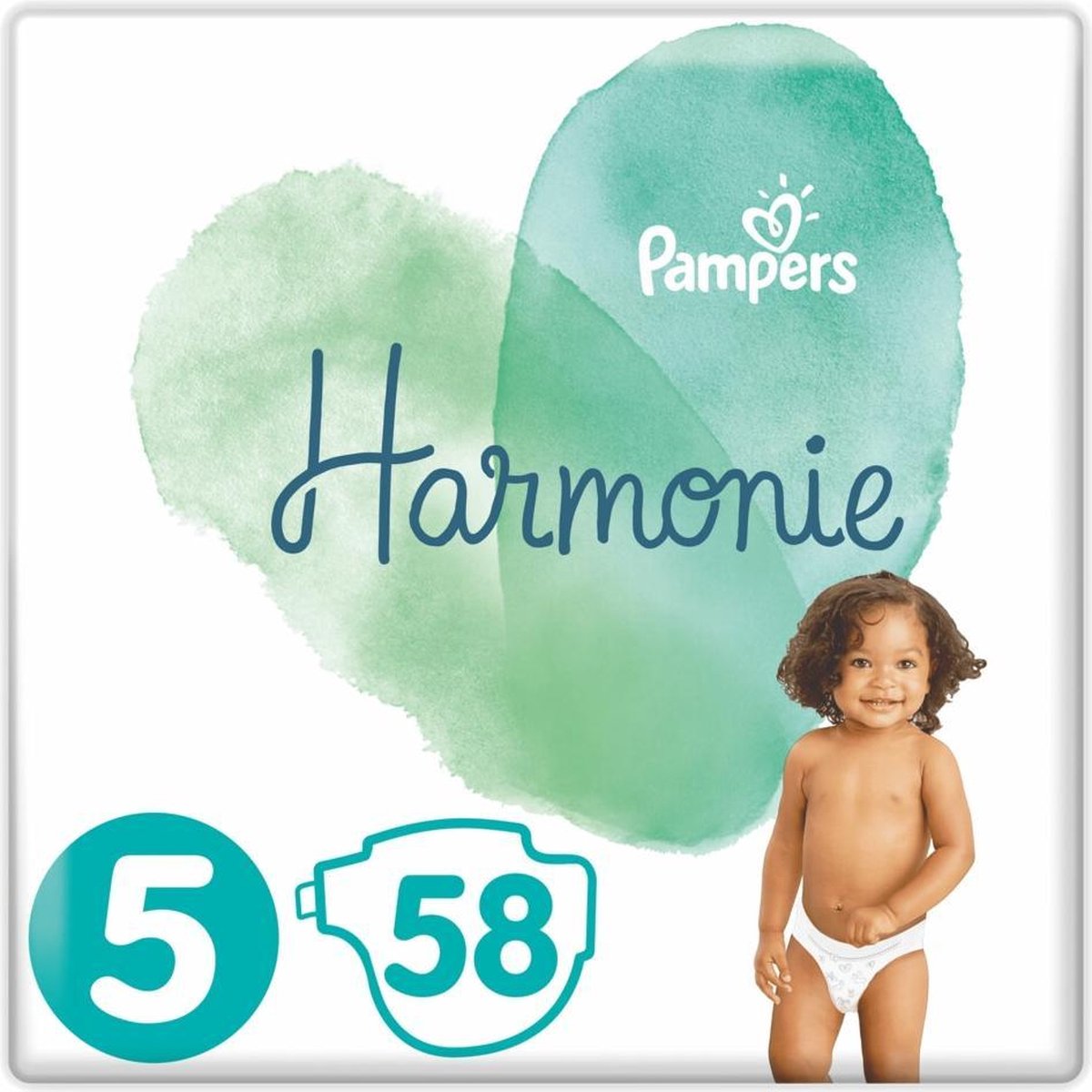 Pampers Harmonie Maat 5, 58 Lagen