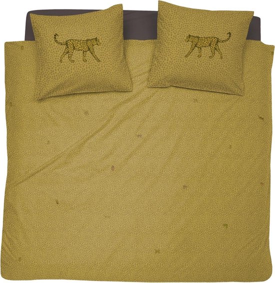 Cinderella Cali Dekbedovertrek 200 x 220 cm - Geel