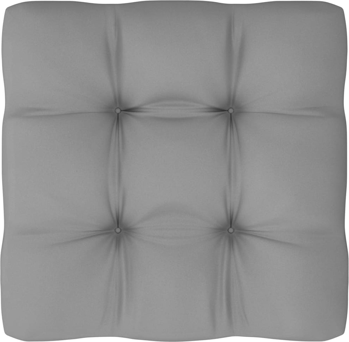 Vidaxl 7-delige Loungeset Met Kussens Massief Grenenhout - Grijs