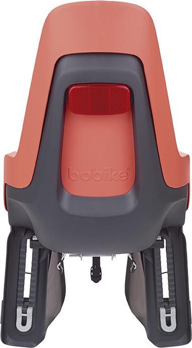 Bobike Kinderzitje Achter One Maxi Met Dragerbevestiging - Fierce Flamingo