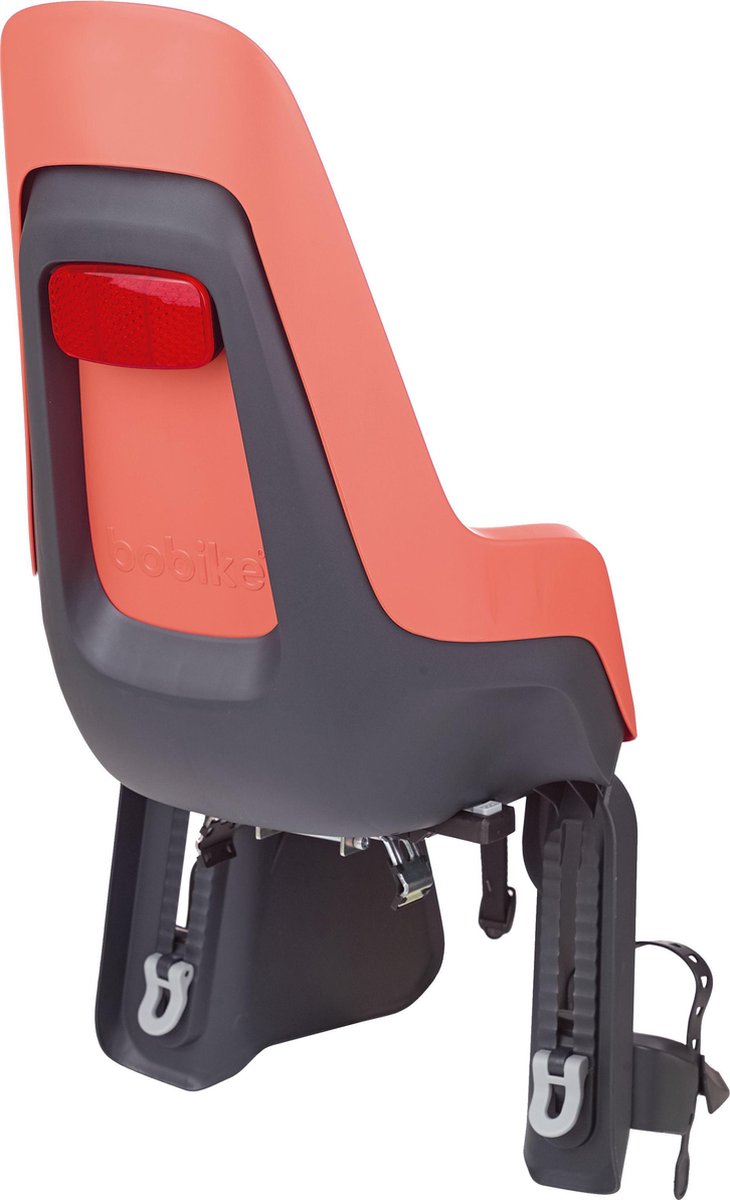 Bobike Kinderzitje Achter One Maxi Met Dragerbevestiging - Fierce Flamingo