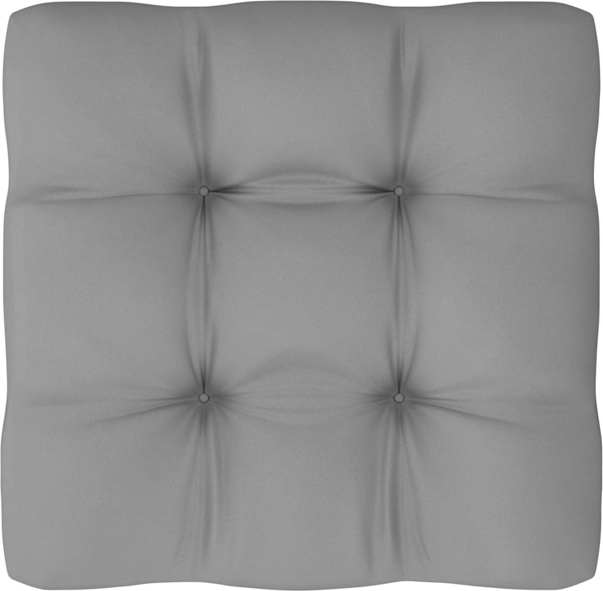 Vidaxl 9-delige Loungeset Met Kussens Massief Grenenhout - Grijs