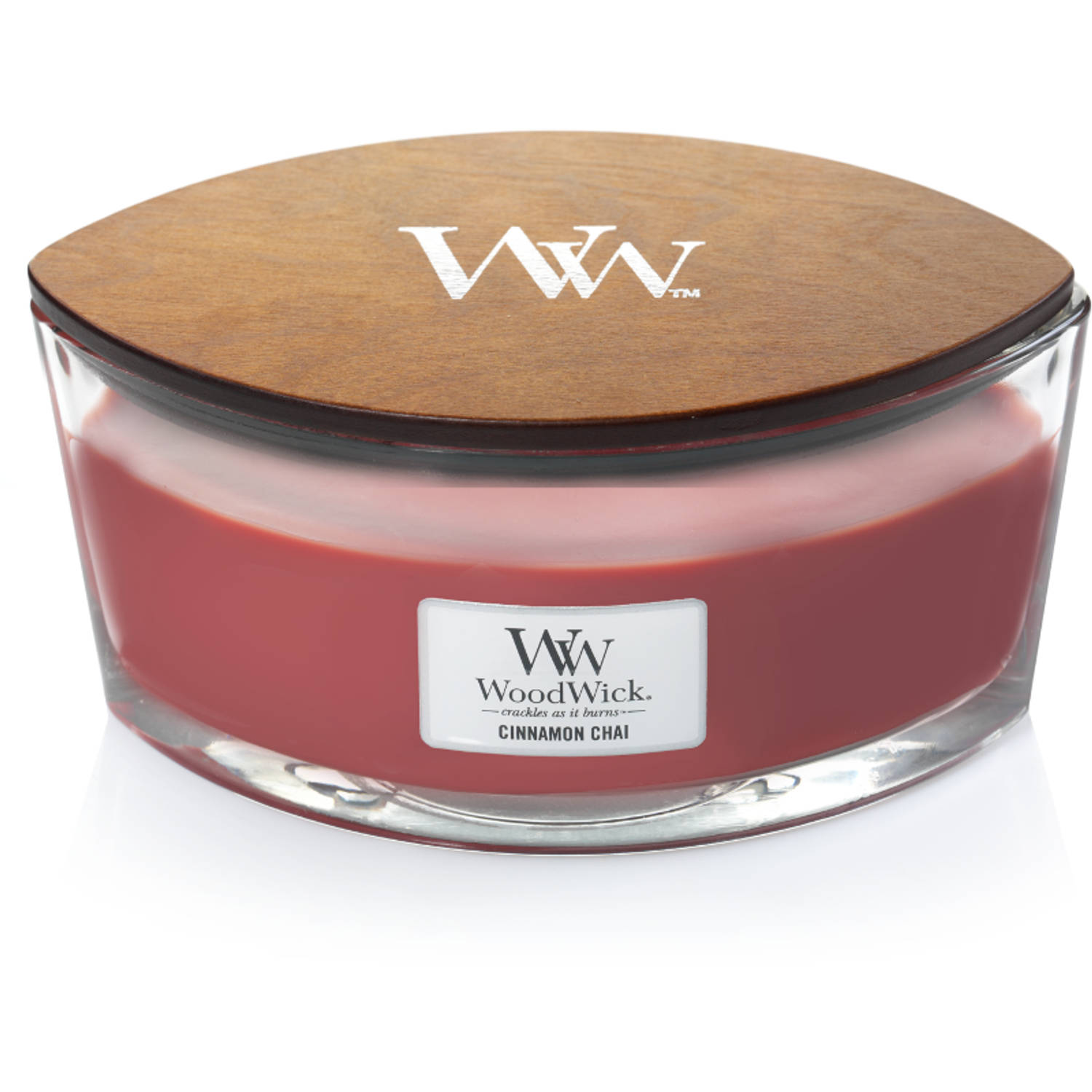 Ww Cinnamon Chai Ellipse Candle - Rood