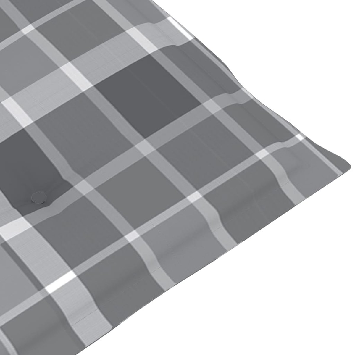 Vidaxl Schommelstoel Met Kussen Bamboe - Bruin