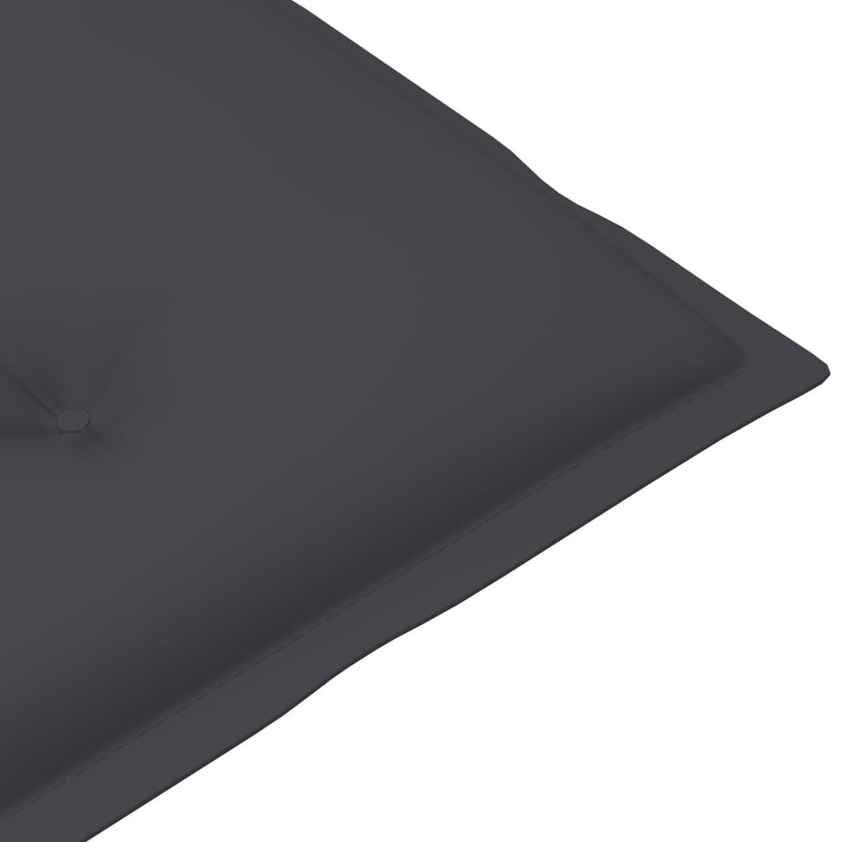 Vidaxl Schommelstoel Met Kussen Bamboe - Bruin