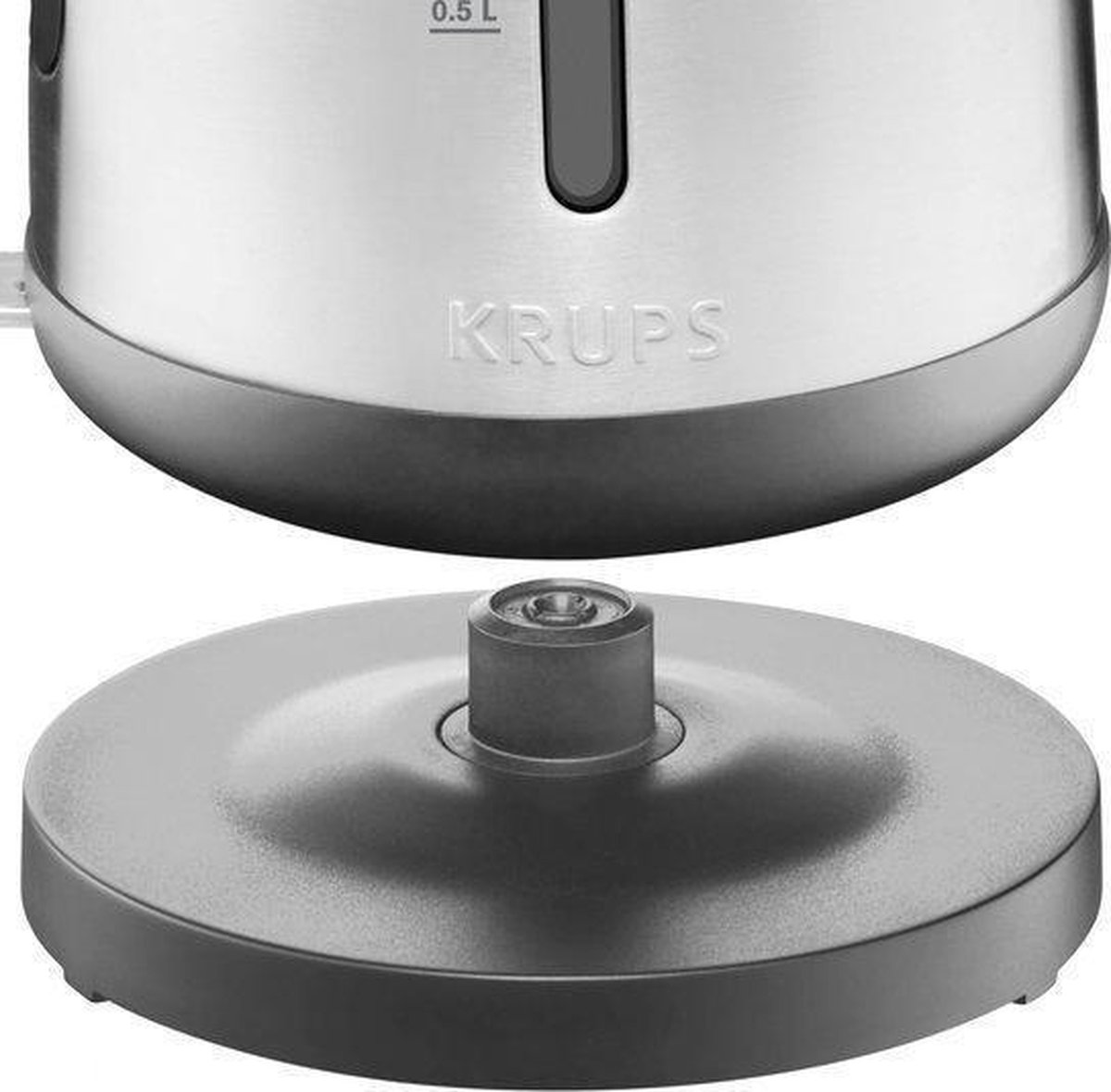 KRUPS Bw442d - Waterkoker - 1,7l -Rvs - Grijs