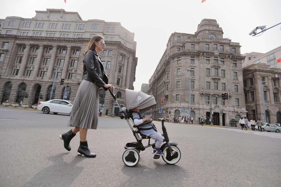 Qplay Driewieler Rito Deluxe - - Blauw