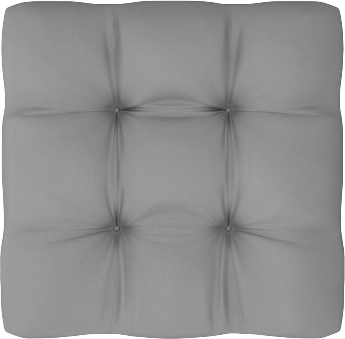 Vidaxl 6-delige Loungeset Met Kussens Massief Grenenhout - Grijs