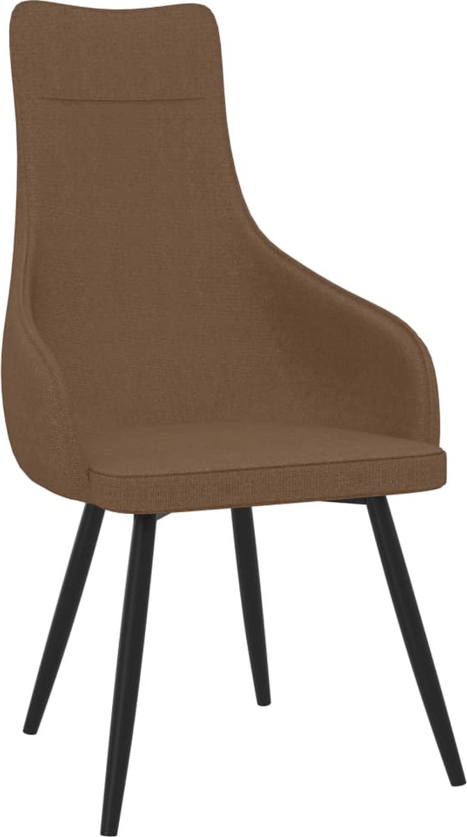 Vidaxl Fauteuil Stof - Bruin