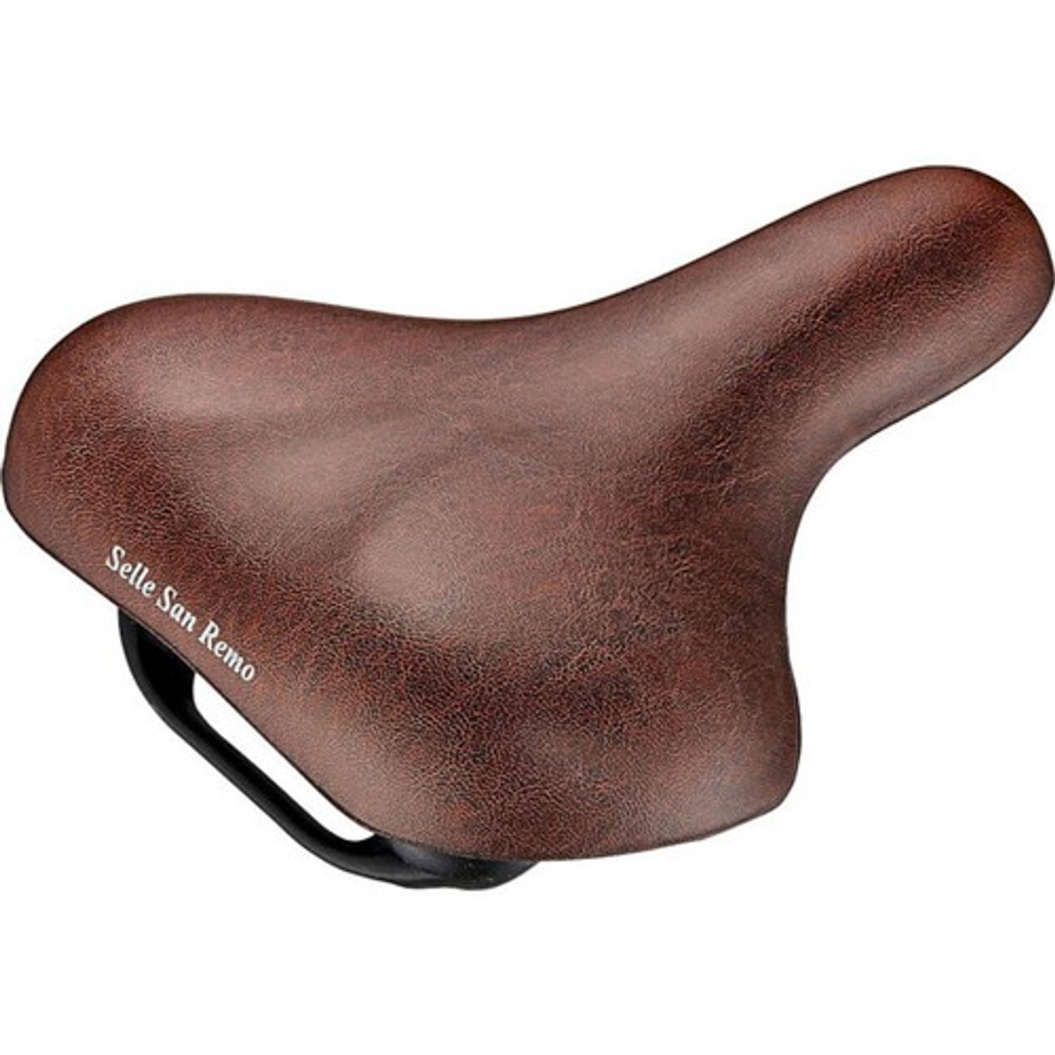 Union Zadel Selle San Remo Vienna Vacuum Handgreep (Kaart) - Bruin