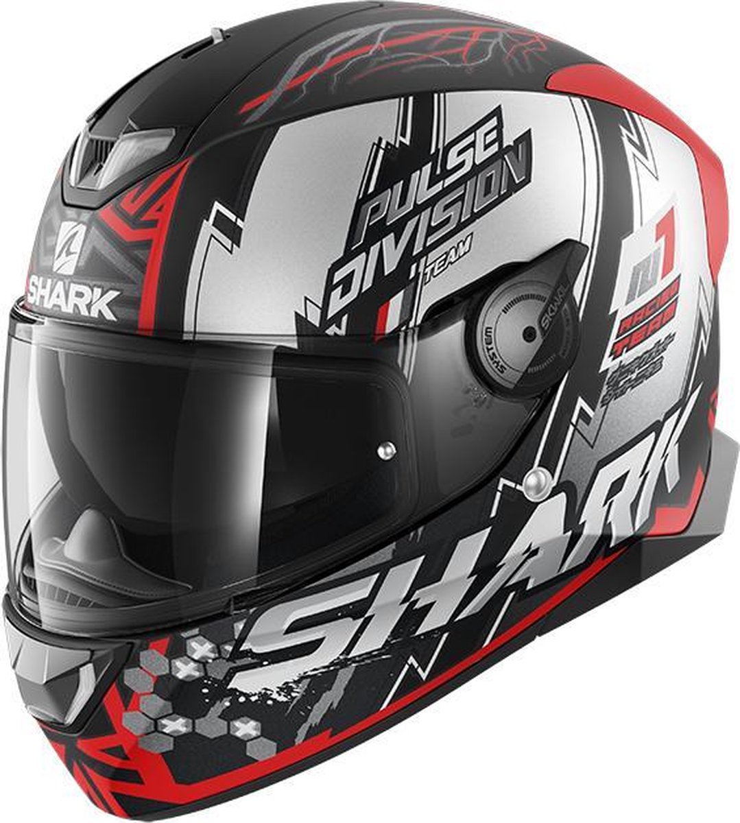 Shark Integraal Motorhelm Skwal 2.2 Noxxys + Kap - En Blauw - Zwart