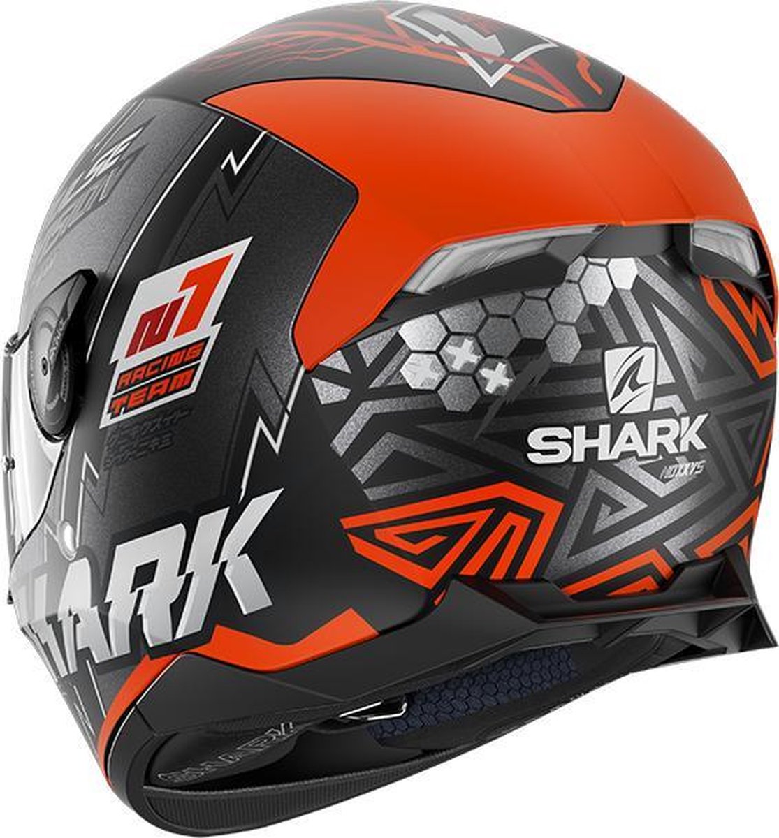 Shark Integraal Motorhelm Skwal 2.2 Noxxys + Kap - En Blauw - Zwart