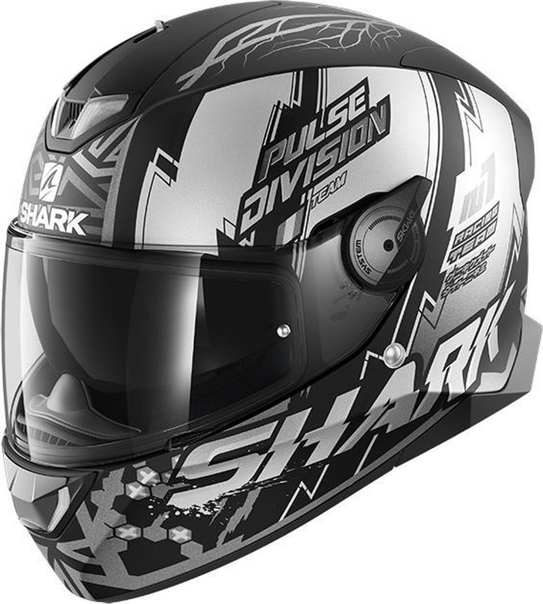 Shark Integraal Motorhelm Skwal 2.2 Noxxys + Kap - En Blauw - Zwart