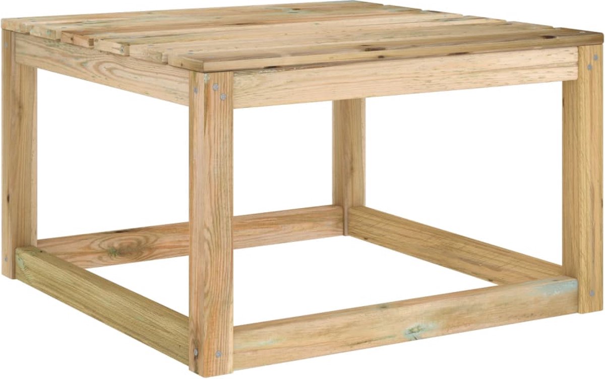 Vidaxl 6-delige Loungeset Met Kussens Geïmpregneerd Grenenhout - Blauw