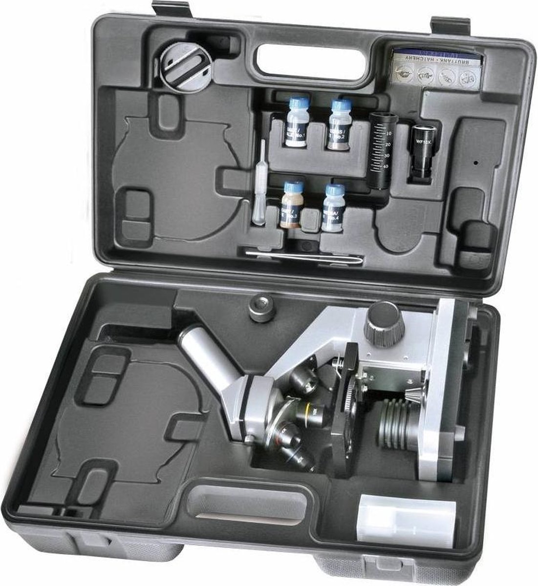 Bresser Microscoop Junior 29 Cm Staal Zilver - Silver