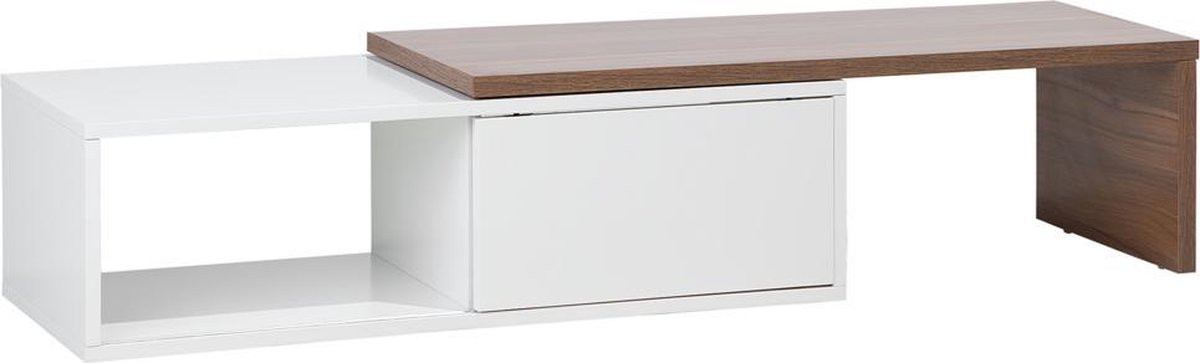 Beliani Yonker - Tv-meubel-wit-mdf