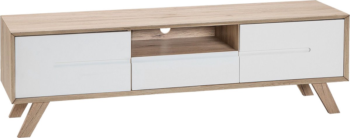 Beliani Forester Tv-meubel Mdf 40 X 150 Cm - Bruin