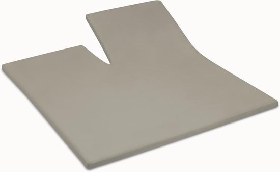 Damai Multiform Double Jersey Splittopper Taupe-160x200/210cm