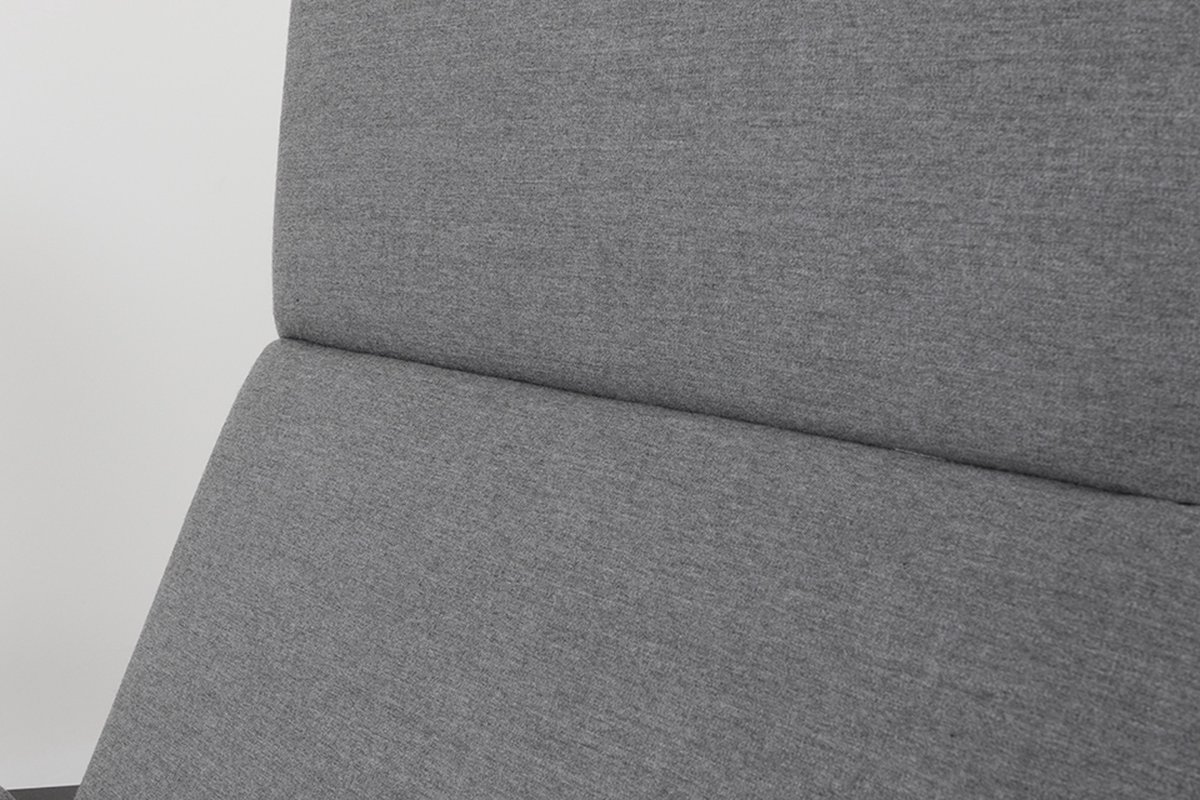 Costa Relaxstoel + Hocker - Sunbrella - Light Grey - Grijs